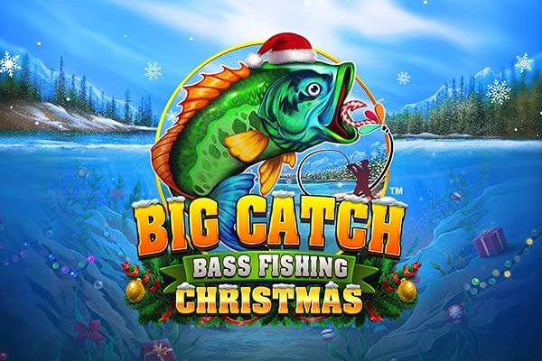 02788 big catch bass fishing christmas